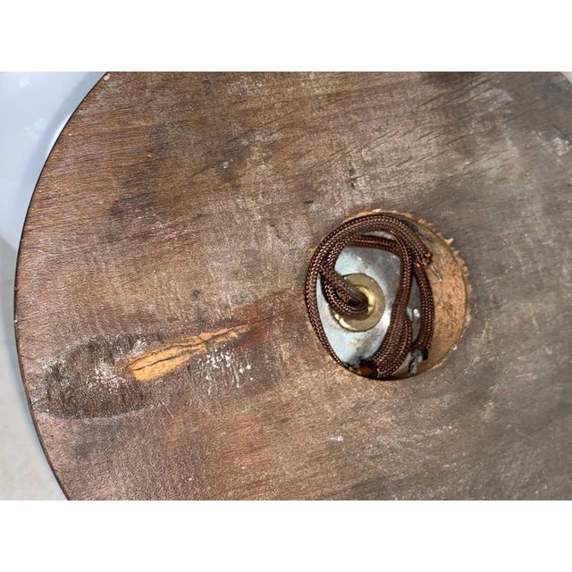 1930s Art Deco Chrome Ceiling Light, 1930s For Sale - Image 5 of 6