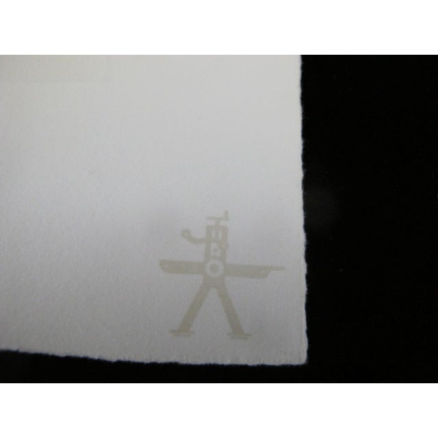 2000 - 2009 Chris Johanson Signed Limited Aquatint Print Perceptions #2 You Are Not Master For Sale - Image 5 of 7