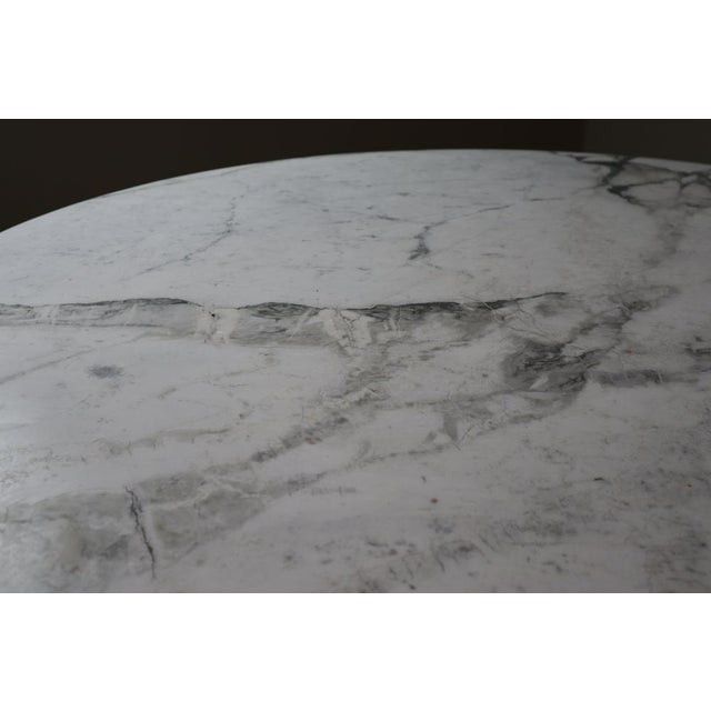 M1 Round Dining Table in Carrara Marble by Angelo Mangiarotti for Skipper, Italy, 1970s For Sale - Image 12 of 18