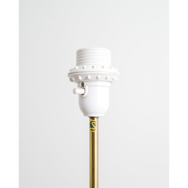 Mid-Century Swedish S-1871 Floor Lamp in Metal & Rattan from Hans-Agne Jakobsson, Sweden, 1950s For Sale - Image 11 of 13