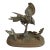Antique French Bronze Bird Sculpture | Ferdinand Pautrot Signed Animalier For Sale