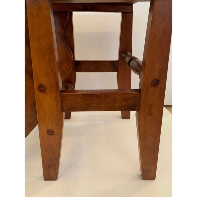 Antique Birdseye Maple Library Steps For Sale In Philadelphia - Image 6 of 13