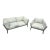 Brown Jordan H Loveseat & Chair Set For Sale