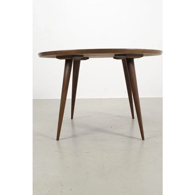 Large Round Mosaic Coffee Table Made in Germany. In a good vintage condition. This item is locationed in Kapelmeesterlaan...