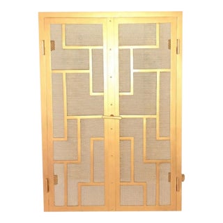 Designer Fireplace Screen – Josef Hoffmann, Early 20th Century For Sale