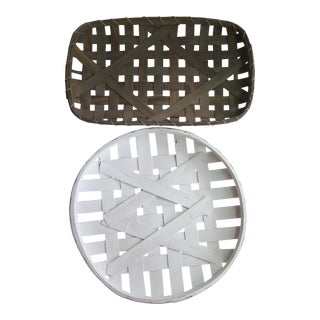 Vintage Drying Baskets-2 For Sale