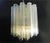 Italian 1960s Clear and Yellow Murano Tubes Chandelier For Sale - Image 3 of 8