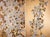 Goldenrod 1980s Shōwa Era Japanese Byobu Screen "Blossoming Cherry Tree" For Sale - Image 8 of 15