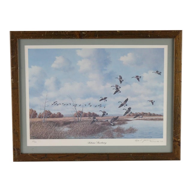 "Autumn Sanctuary" by William P. Tyner - Lithograph Signed For Sale