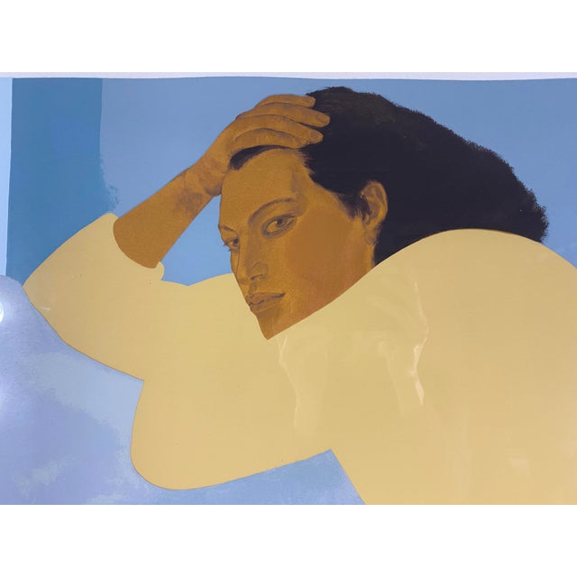1985 Pegge Hopper Signed "Grey Popoki" Serigraph Chairish