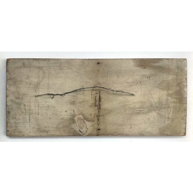 Circa 1940s Ranch House for Sale Wood Sign For Sale - Image 4 of 4