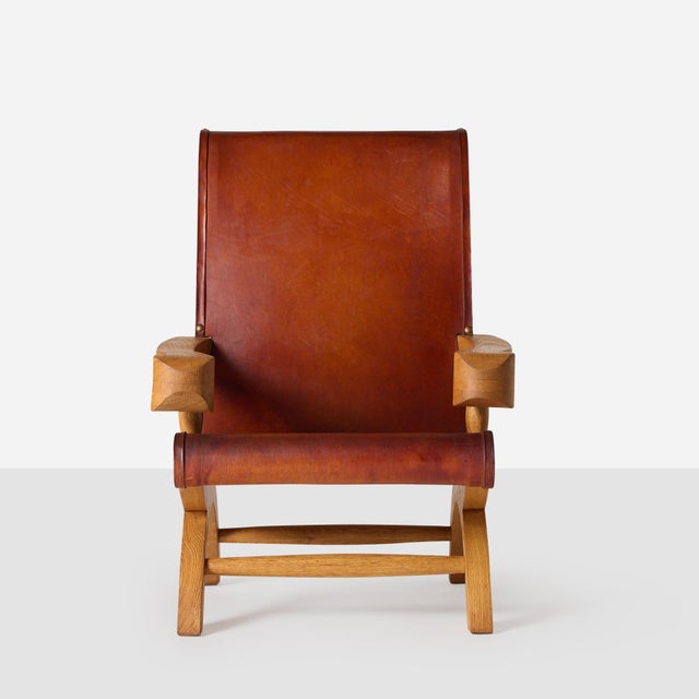Wood 1940s Butaque Arm Chairs Attributed to Clara Porset - A Pair For Sale - Image 7 of 14