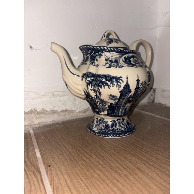 Vintage Teapot in Ceramic, 1920 For Sale - Image 9 of 9