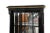 Antique Biedermeier 19th C Black Lacquer Display Cabinet For Sale - Image 4 of 7