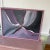 1987 Postmodern Abstract Artwork in a Pink Laminate Frame For Sale - Image 10 of 10
