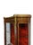 Wood Antique Neo-Classical Louis XVI French Hanging Small Display Cabinet in Mahogany and Bronze, 1910s For Sale - Image 7 of 15