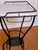 Art Deco Iron and Marble Industrial Table for Kitchen, Bathroom, Patio, 1930s For Sale - Image 11 of 17