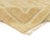 Luxurious hand-knotted wool rug with a flat-woven Jonquil Yellow Art-Deco inspired pattern, offering a sophisticated and...