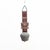 This traditional rustic animal bell is a charming piece originating from France, circa 1960. The bell features a bronze...