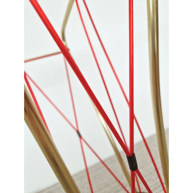 1960s String Design Mid-Century Modern German Umbrella Stand For Sale - Image 6 of 10