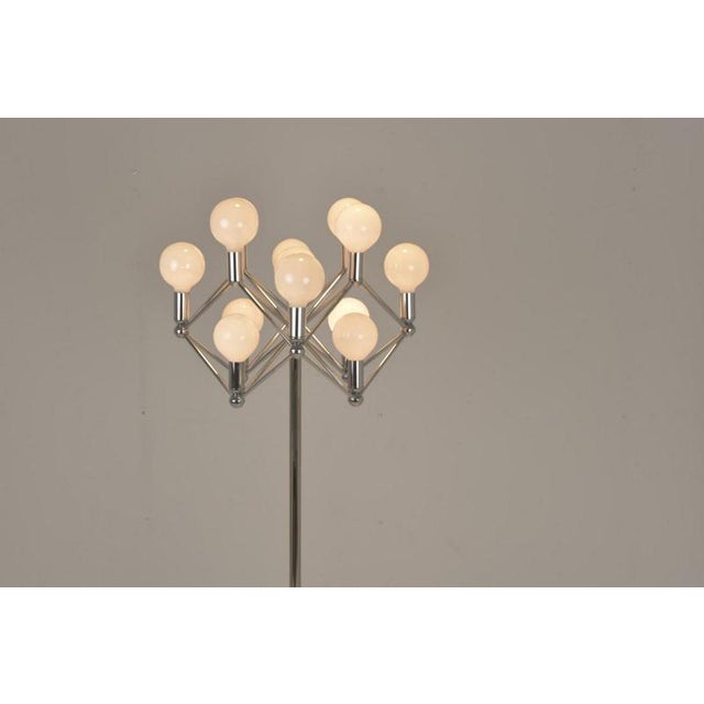 Metal Floor Lamp by Factory Design, Germany, 1970 For Sale - Image 7 of 16