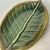 1990s Vintage Coastal Boho Chic Trompe L’Oeil Banana Leaf Earthenware Serving Dishes - Set of 3 For Sale - Image 9 of 14
