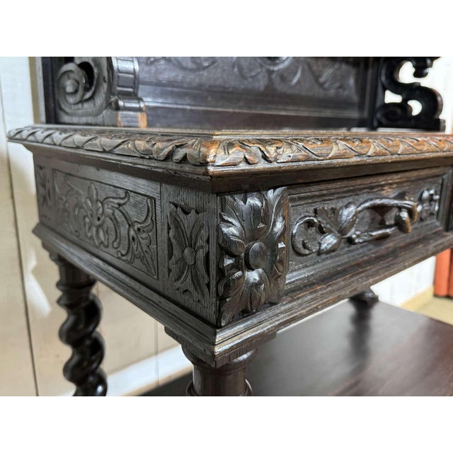 Antique Oak Sideboard, 1800s For Sale - Image 6 of 18