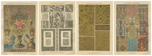 H. Dolmetsch, French and Italian Renaissance Ornament Prints, 1887, Paper, Set of 4