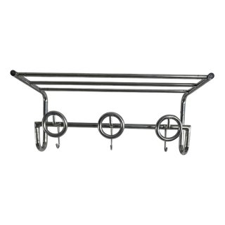 Mid-Century French Steel Coat Hanger, 1950s For Sale