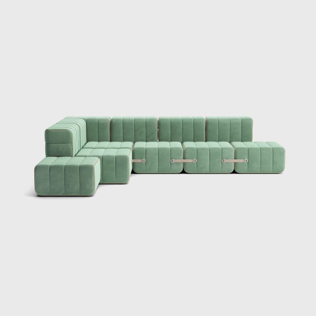 Not Yet Made - Made To Order Flexible Large Corner Sofa from Ambivalenz, Set of 12 For Sale - Image 5 of 5