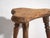 Oriental Elm Stool, 1920s For Sale - Image 6 of 10