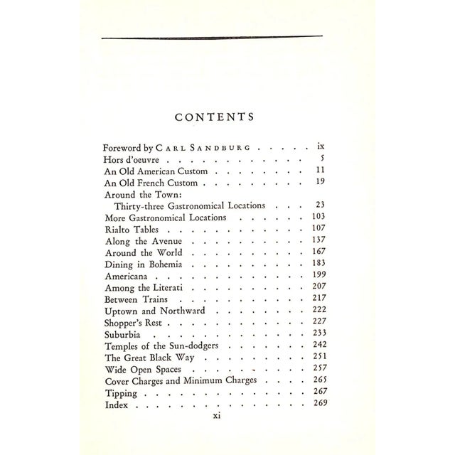 Paper "Dining in Chicago: An Intimate Guide" 1931 Drury, John For Sale - Image 7 of 7
