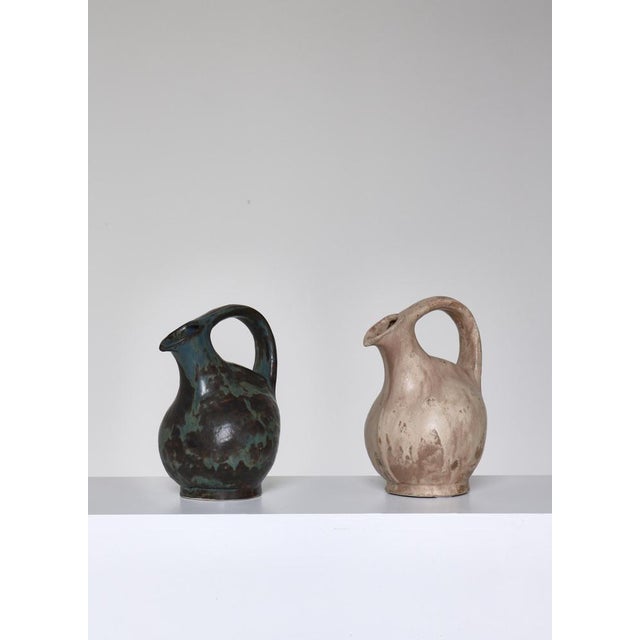 Ceramic Pitchers by Bode Willumsen for Own Studio, 1930s, Set of 2 For Sale - Image 17 of 18