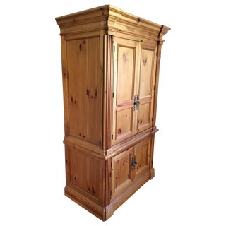 Solid Wood Armoire For Sale