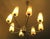Metal Italian Brass and Art Glass Chandelier, 1970s For Sale - Image 7 of 14