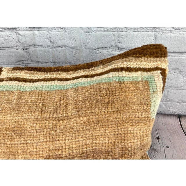 Vintage Pillow Case Turkish Rug Pillow Decorative Rug Pillow Dry cleaning only. PILLOW INSERT IS NOT INCLUDED