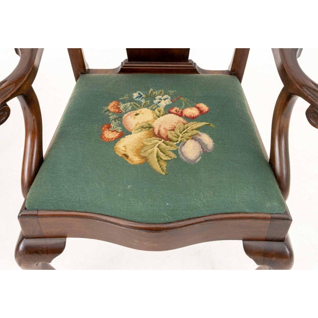 George III Style Mahogany Dining Chairs, 8 For Sale - Image 18 of 18