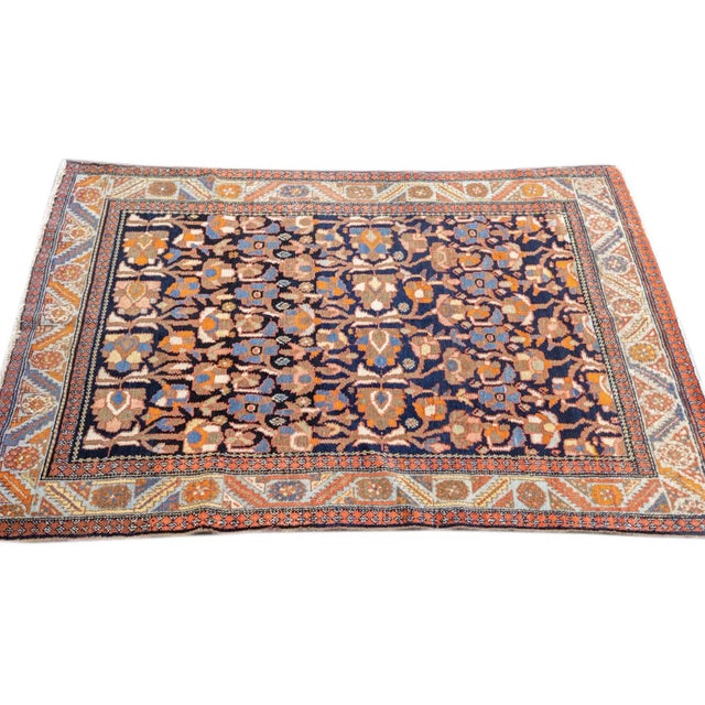 Antique Malayer Rug 3'6'' x 4'8'' For Sale - Image 12 of 12