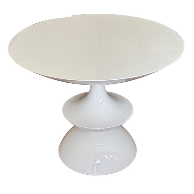 Domus Lacquered Fiberglass Table by Nanna Ditzel for Domus Danica C. 1970 For Sale - Image 4 of 9