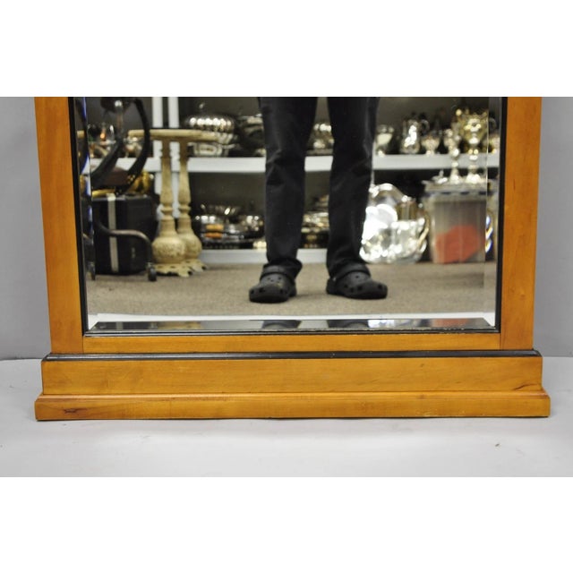 Brown Thomasville Grand Classics Neoclassical Empire Cherry Wood Biedermeier Mirror For Sale - Image 8 of 15