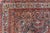 Antique Kerman Rug With Soft Blue Field, Rose Red Medallion and Floral Design 5'10 X 8'6 For Sale - Image 12 of 15