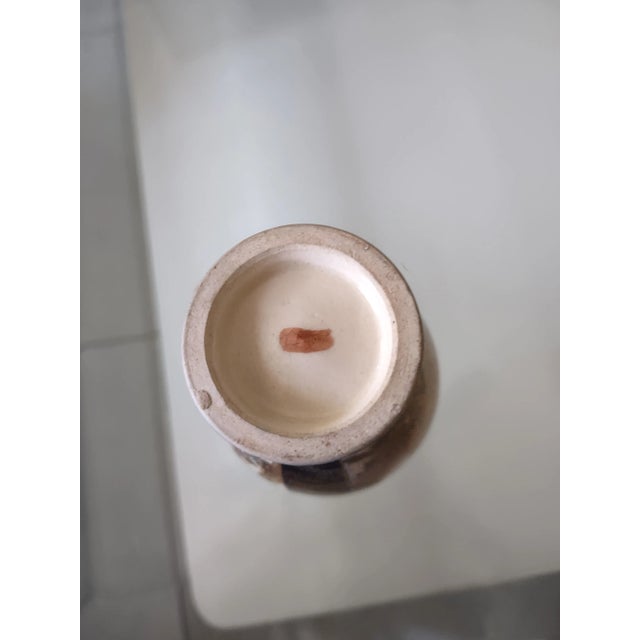 Vintage Japanese Satsuma-Style Vase For Sale In Miami - Image 6 of 8