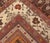 Brown Vintage Indian Agra Brown, Red, Blue, Ivory Handmade Wool Carpet For Sale - Image 8 of 9