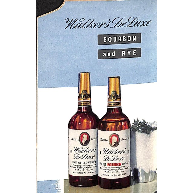 WALKER, Hiram [24] pp. Published by Hiram Walker and Sons Limited Printed by Brigdens Ltd 1950 Original red felt stiff...