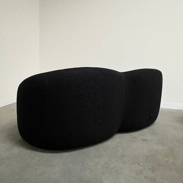 Pumpkin Two-Seater Sofa and Pouf by Pierre Paulin for Ligne Roset, 2008, Set of 2 For Sale - Image 6 of 16