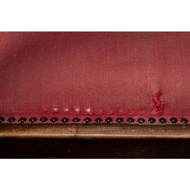 High Back Mahogany Armchair, 1930s For Sale - Image 16 of 18