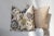 Traditional Custom Pair of Linen Floral Print Pillows For Sale - Image 3 of 8