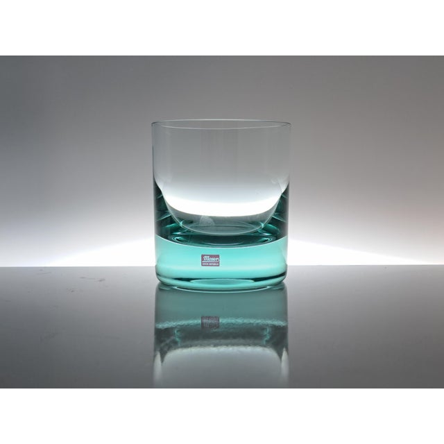 Moser Colored Crystal Whiskey Glasses, 1970s, Set of 6 For Sale - Image 10 of 17