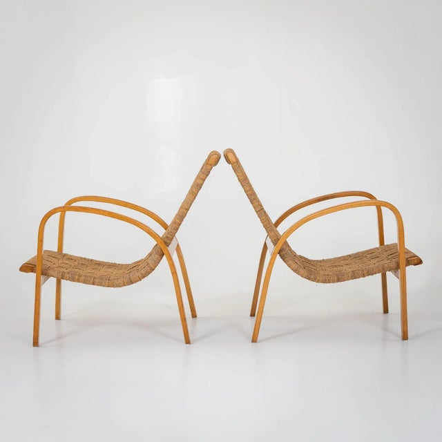 1940s Italian Seating Group with Rope Covering, 1940s, Set of 4 For Sale - Image 5 of 11