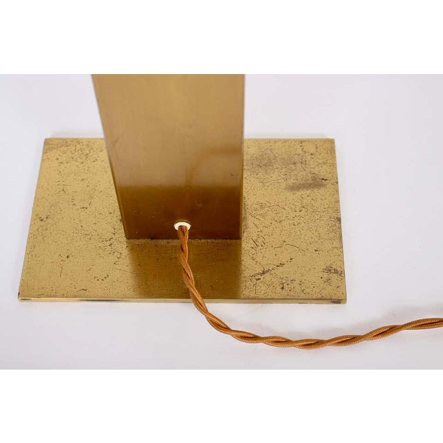 1970s George Kovacs Brass "Skyscraper" Lamp For Sale - Image 10 of 12